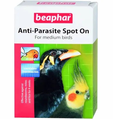 Beaphar Anti-Parasite Spot-on for Medium Birds Mite Treatment Beaphar