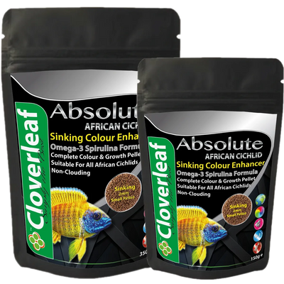 Cloverleaf Absolute African Cichlid Sinking Colour Enhancer 150g