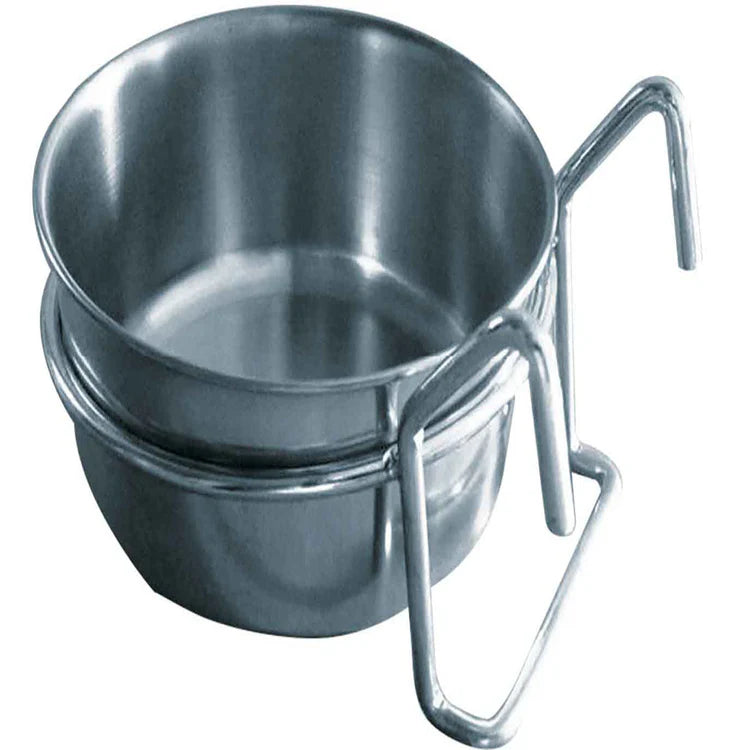 Stainless Steel Hook on Bowl 10 x 3.5cm (7781) Bird feeder Sky