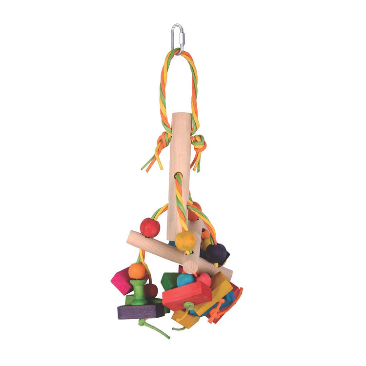 Tubes and Blocks (4958) Bird Toy Sky