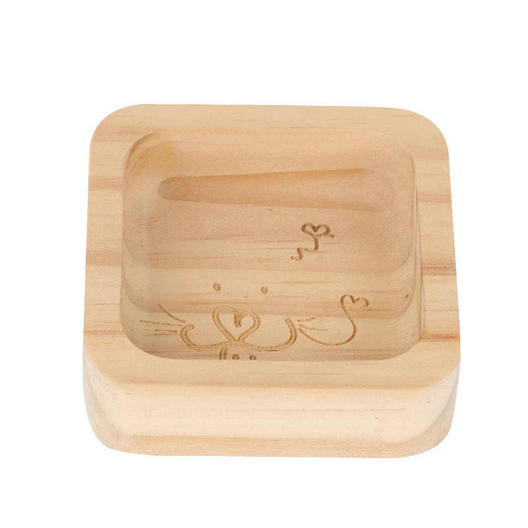 Square Bowl Small (9360) Small animal feed bowl Sky