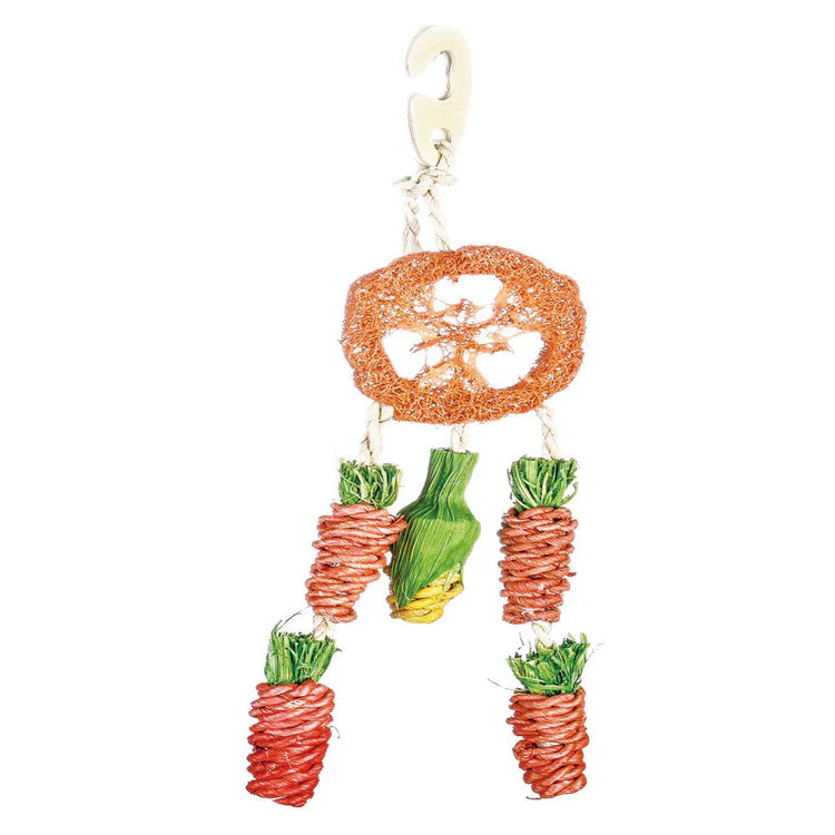 Hanging Carrot Treat (8358) Small animal toy Sky