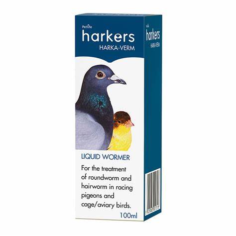 Harkers Harka-verm Wormer 100ml Bird Treatments Harkers