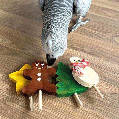 Large Festive Lollipop Foot toys - 343293 Bird Toy Northern Parrots