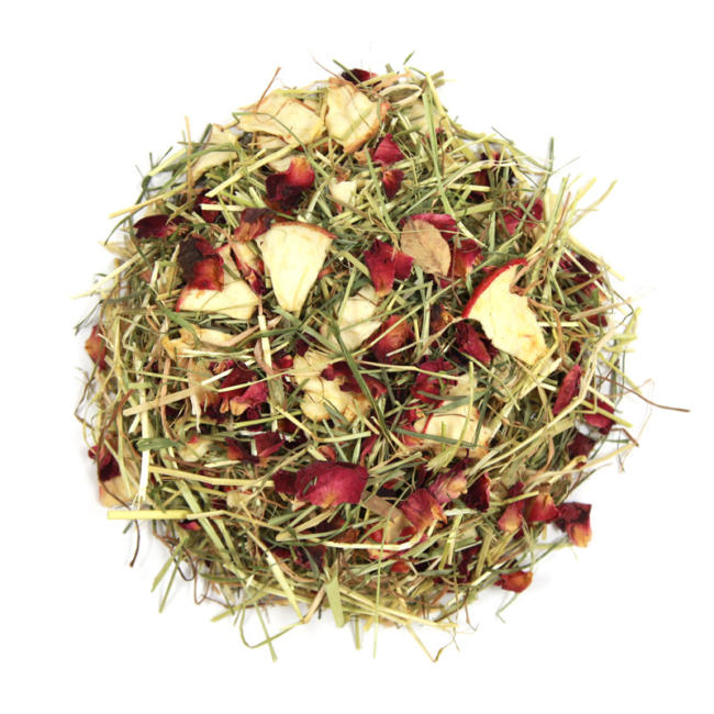 Hay n Play Rose Small animal treat Nature's Own