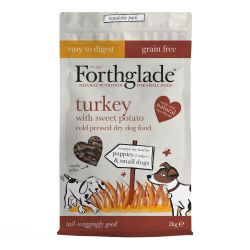 Forthglade Cold Pressed Grain Free the Pet MARKET Turkey Small Dog & Puppies