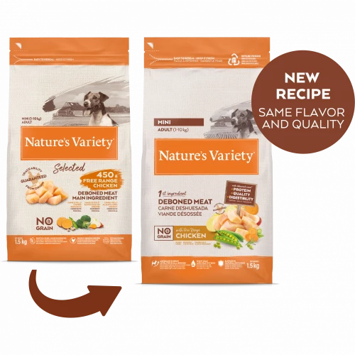 Natures Variety Dry for Dogs Dog Food Natures Menu 1.5kg Mini Adult Chicken
