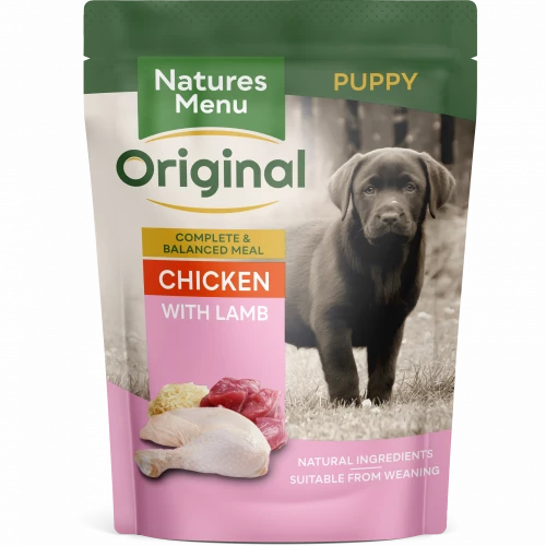 Natures Menu Dog Pouches Dog Food Natures Menu Puppy Chicken with Lamb