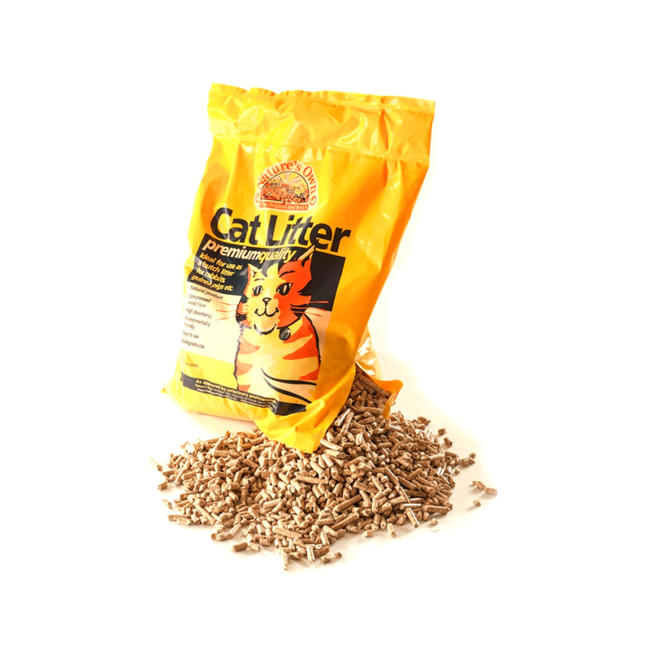 Premium Dust Free Wood Pellets 30 litre Small Animal Bedding Nature's Own