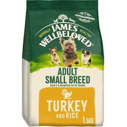 James Wellbeloved Small Breed James Wellbeloved Turkey 1.5kg