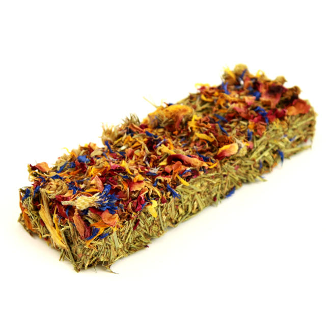 Forage Bar with Flower Petals Small animal treat Nature's Own