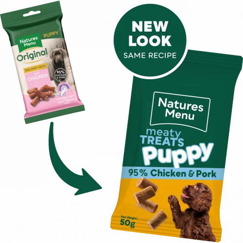 Natures Menu Meaty Treats Dog Treat Natures Menu Puppy 50g