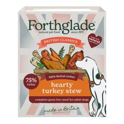 Forthglade British Classics Hearty Turkey Stew Natural Wet Dog Food Dog food the Pet MARKE