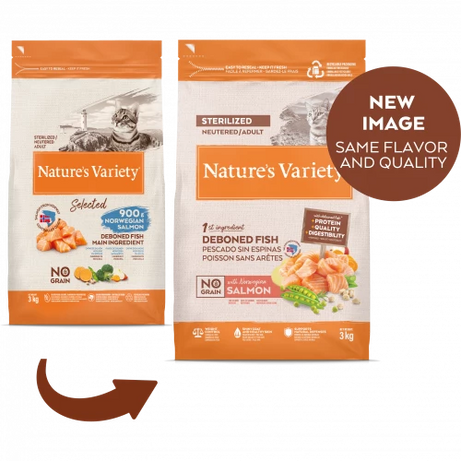 Natures Variety Norwegian Salmon 3kg Cat food Natures Menu