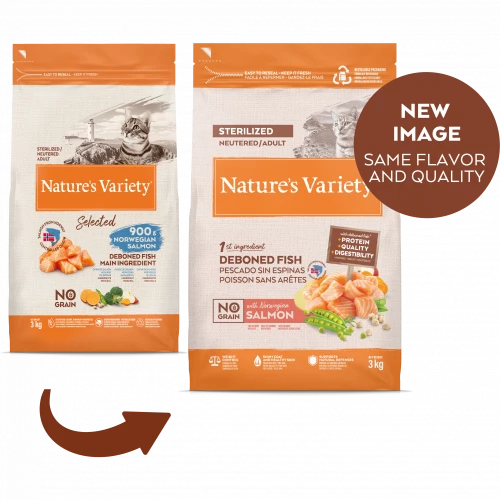 Natures Variety Norwegian Salmon 3kg Cat food Natures Menu