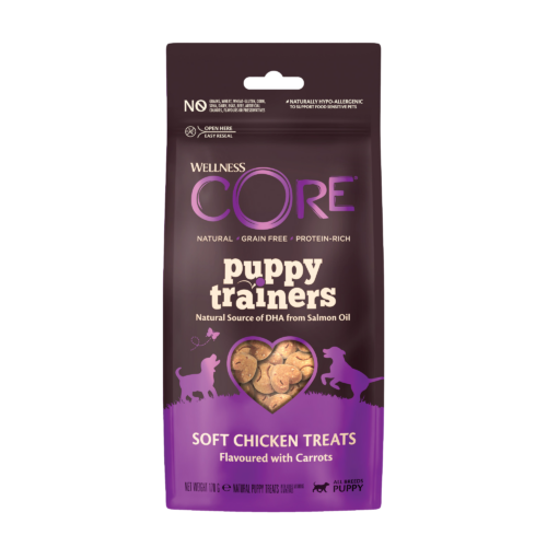 Wellness CORE Puppy Trainers Chicken Flavoured with Carrots - 170g Dog Treat Wellness