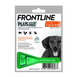 Frontline Plus Small Dog - 1 Pipettes Dog Flea Frontline