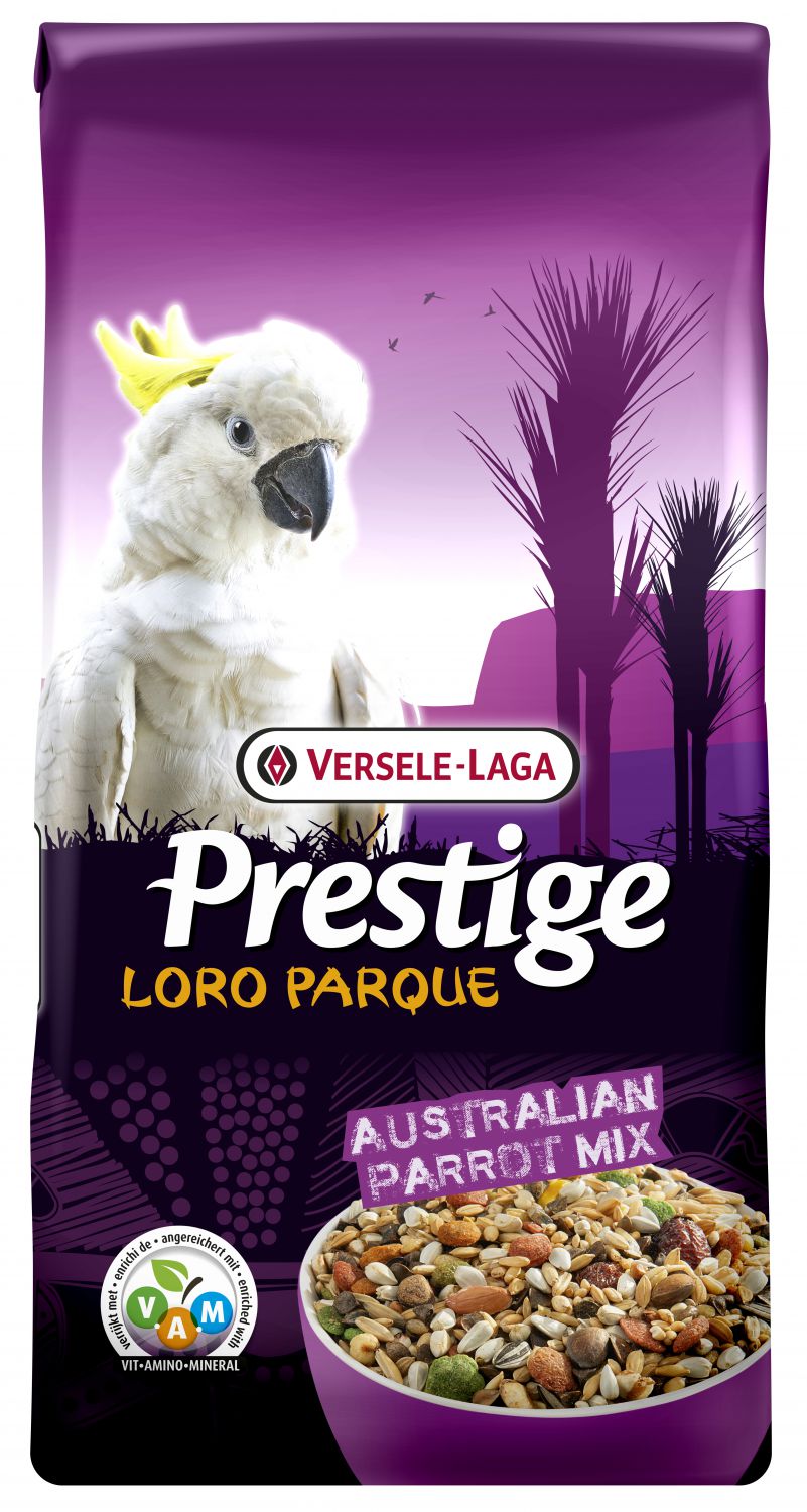 Prestige Loro Parque Australian Parrot Blend 1kg Bird feed Versele-laga