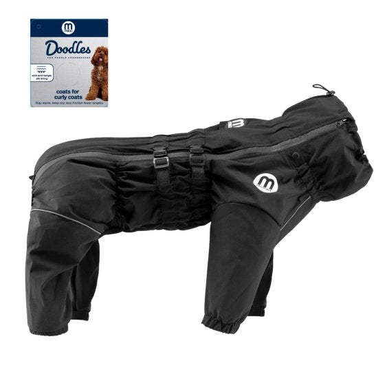 Doodles Coat Black Dog Coat Mikki