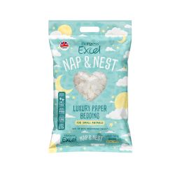 Burgess Excel Nap & Nest Paper Bedding 750g Small Animal Bedding Burgess