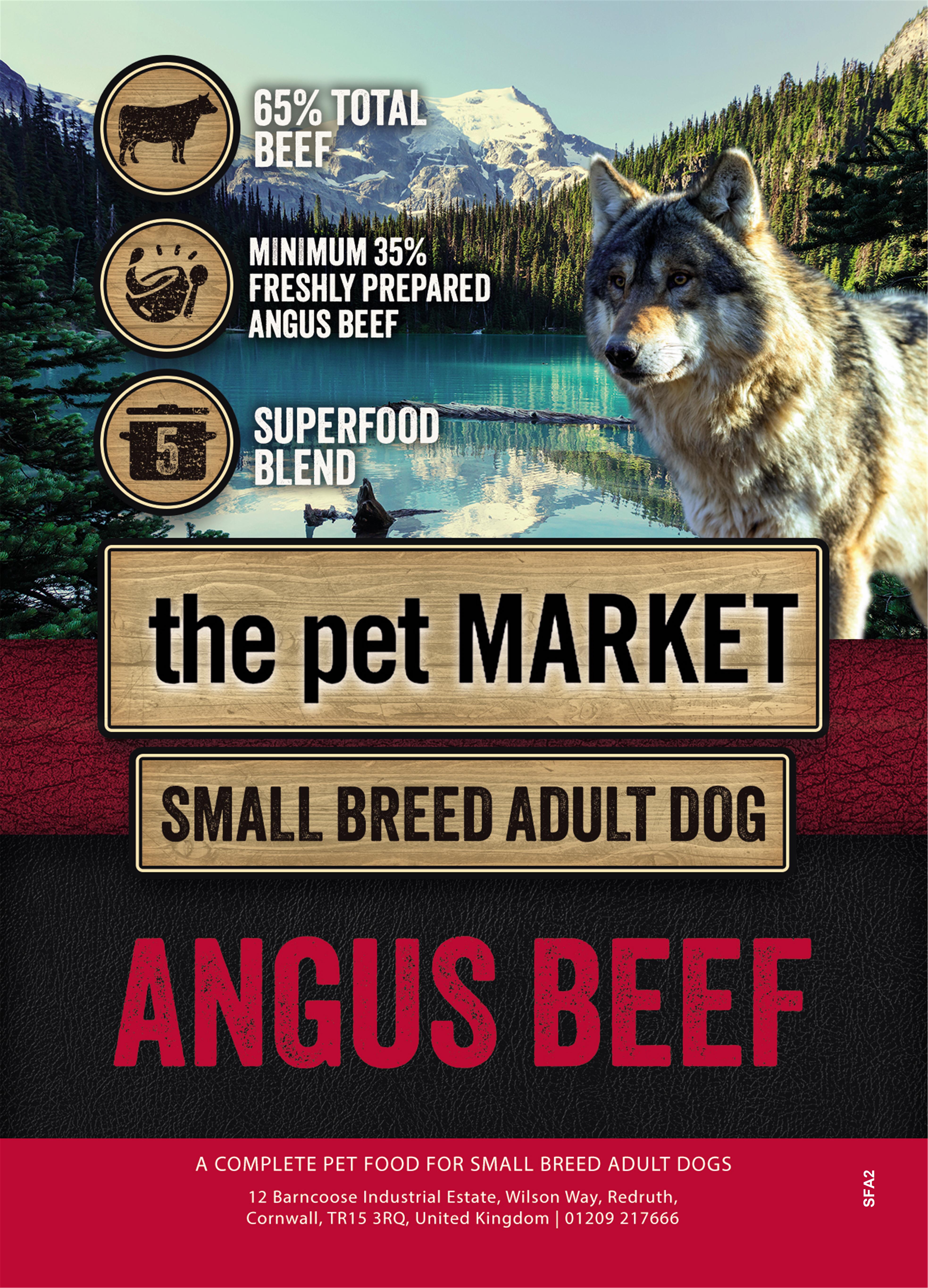Superfood 65 Small Breed Adult Dog Dry Complete kibble the Pet MARKET