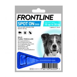 FRONTLINE Spot On Dog Medium - 1 pipette Dog Flea Frontline