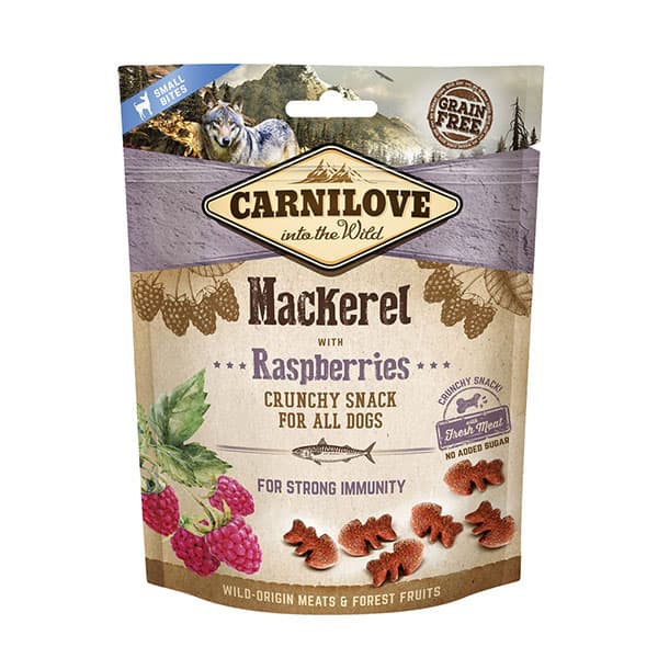 Carnilove Mackerel with Raspberries Dog Treat Carnilove