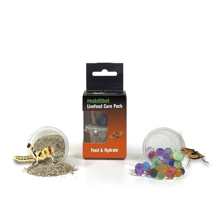 HabiStat Livefood Care Pack Reptile Feeding Acessories HabiStat