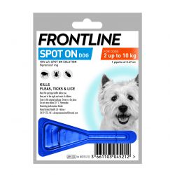 FRONTLINE Spot On Dog Small - 1 pipette Dog Flea Frontline