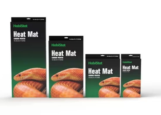 HabiStat Carbon Printed Heat Mat Reptile Acessories HabiStat