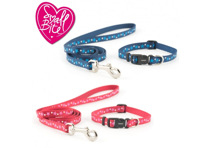 SMALL BITE STARS COLLAR LEAD SET Dog accessories Ancol
