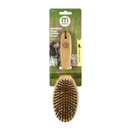 Bamboo Bristle Brush - Large Dog Grooming Mikki