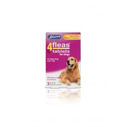 Johnson's 4fleas Large Dog Tabs Dog Flea Johnson’s