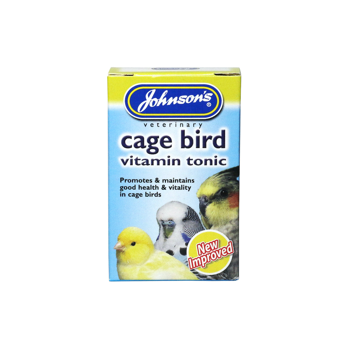 Johnson's Cage Bird Vitamin Tonic Bird Supplement Johnson’s
