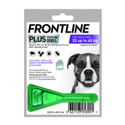 Frontline Plus Large Dog - 1 Pipette Dog Flea Frontline