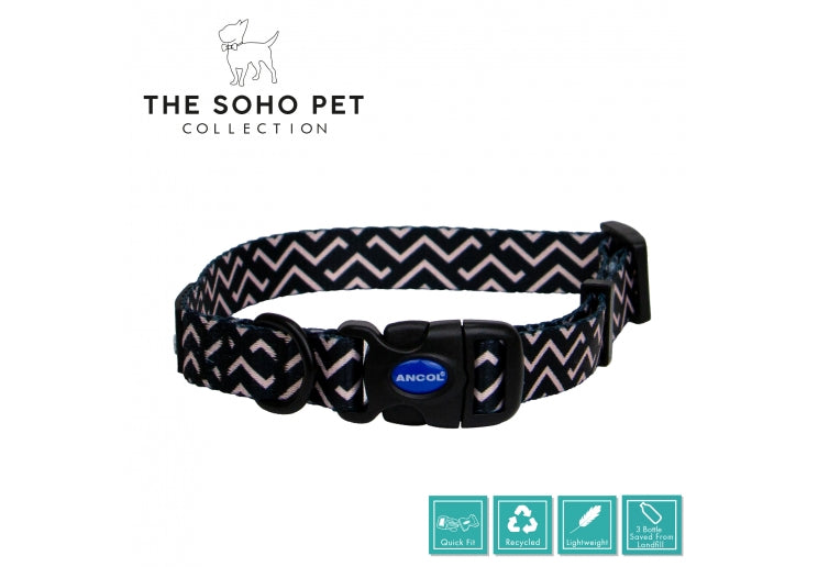 SOHO ZIGZAG COLLAR Dog accessories Ancol