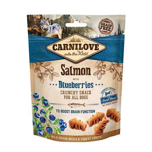 Carnilove Salmon with Blueberries Dog Treat Carnilove