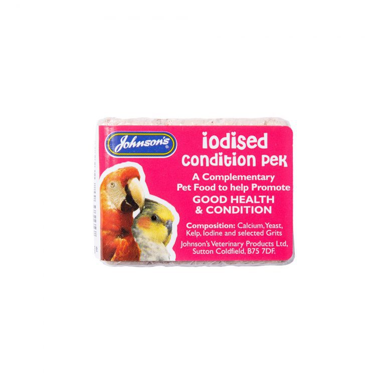 Iodised Condition Peks Bird Supplement Johnson’s