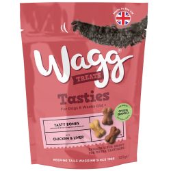 Wagg Tasties Treat Bones Chicken Dog Treat Wagg