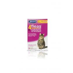 Johnson's 4fleas Kitten/Cat Tabs Cat flea Johnson’s