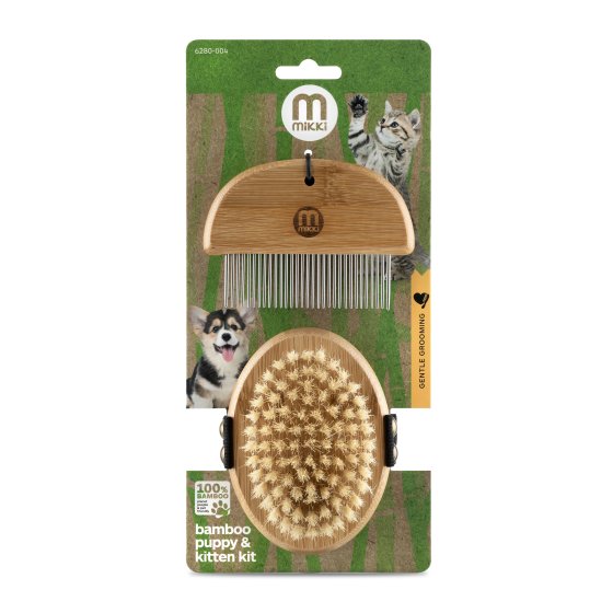 Bamboo Puppy & Kitten Kit Dog Grooming Mikki