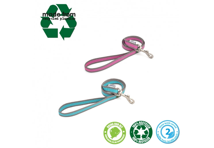 PINK & GREY MADE FROM LEAD Dog accessories Ancol