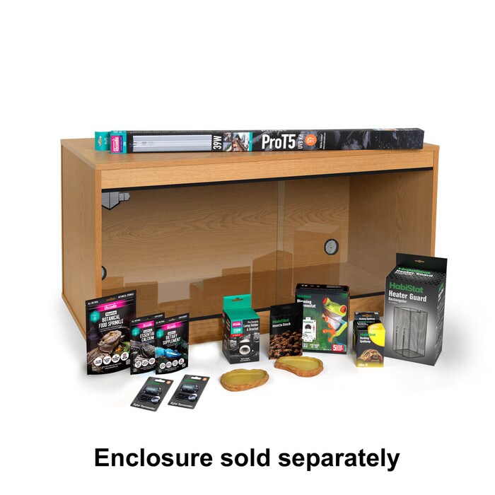 HabiStat Bearded Dragon Accessory Kit Reptile Housing HabiStat