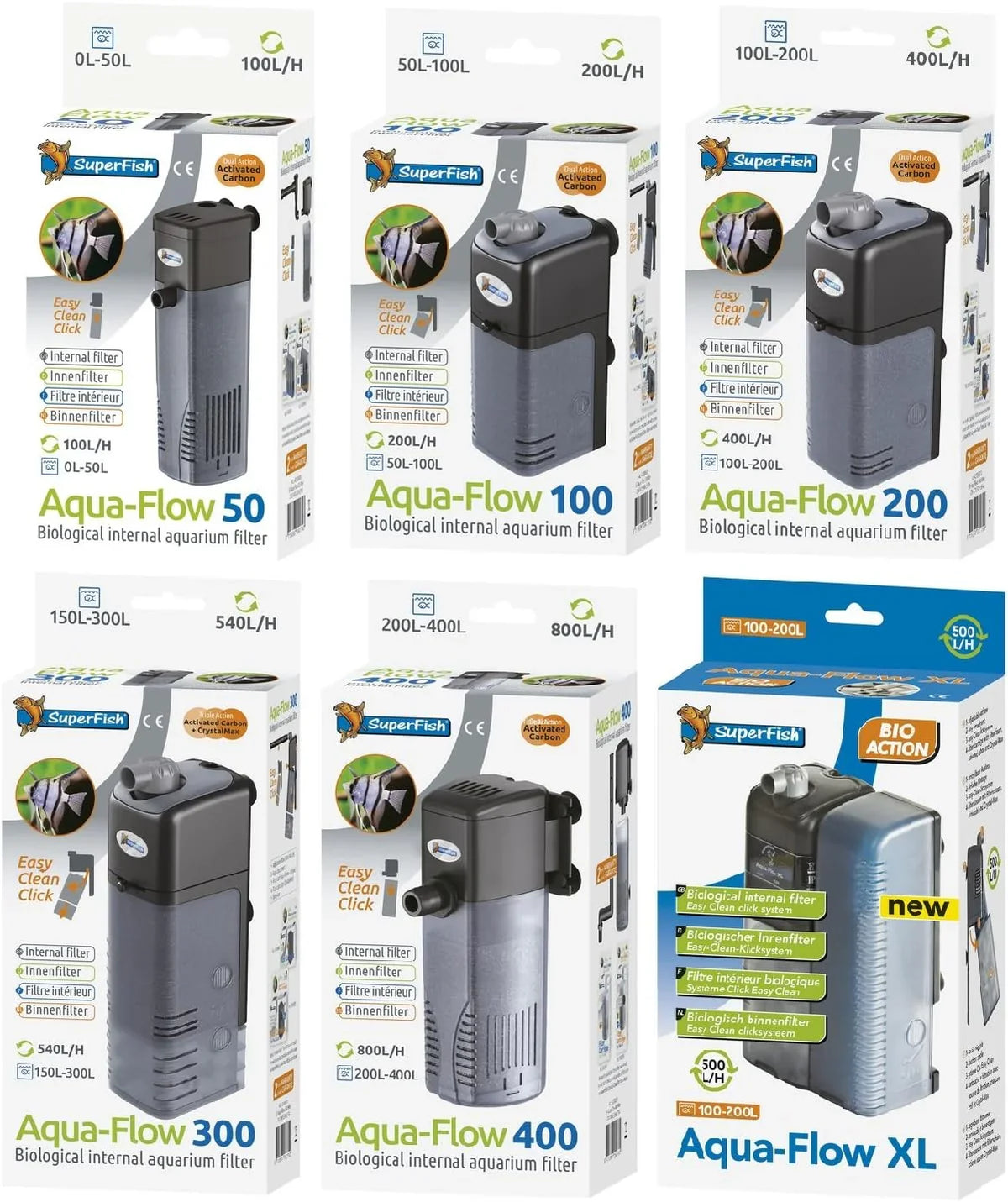 SuperFish Aquaflow Internal Filter