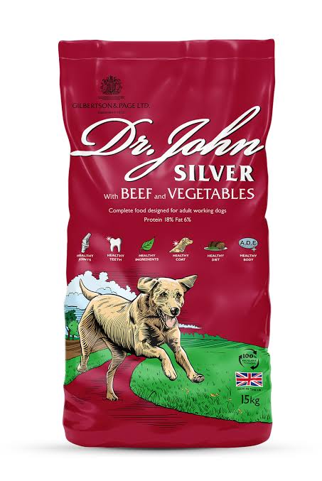 Dr John Silver Beef & Veg, 15kg