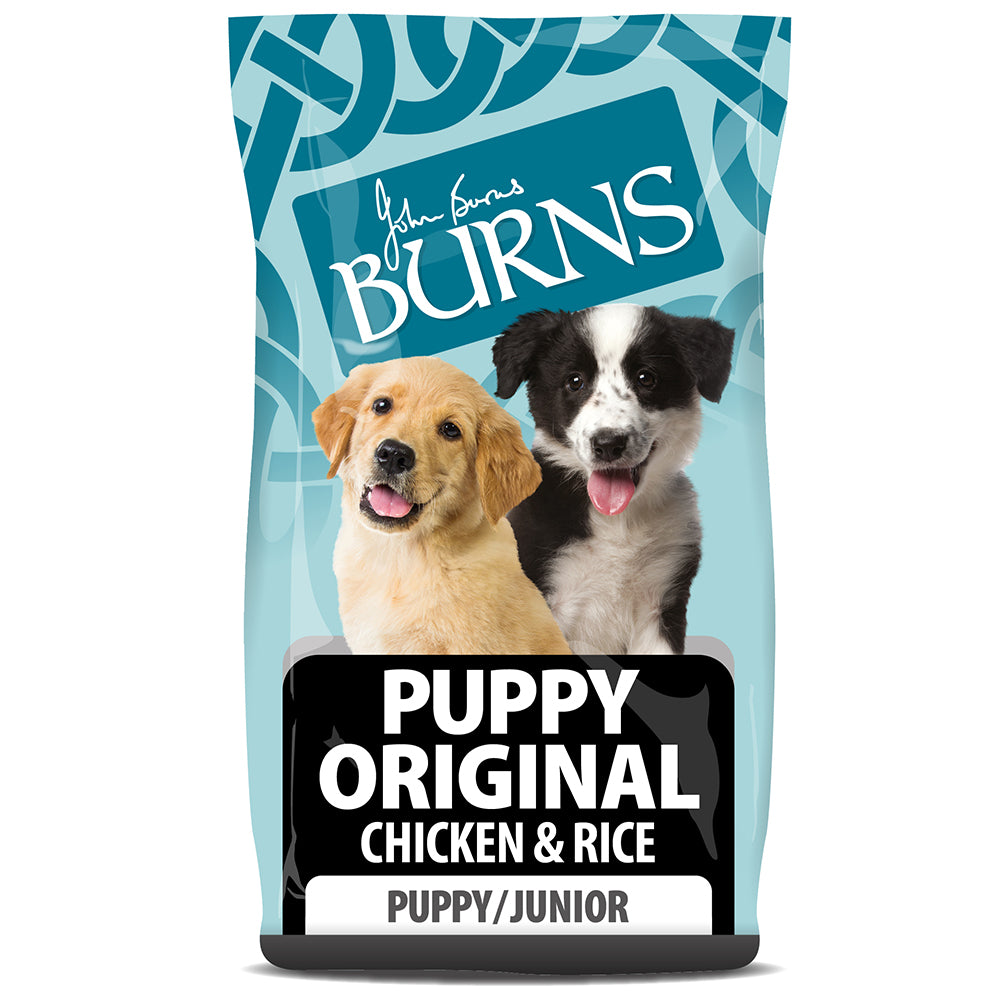 Burns Puppy Original Chicken & Rice Dry Complete kibble Burns