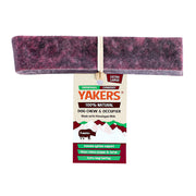 Yakers Dog Chew Cranberry, XL Dog Treat Yakers