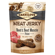 Carnilove meat jerky beef & beef muscle fillet Pet Market