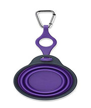 Collapsible travel cup the Pet MARKET Purple