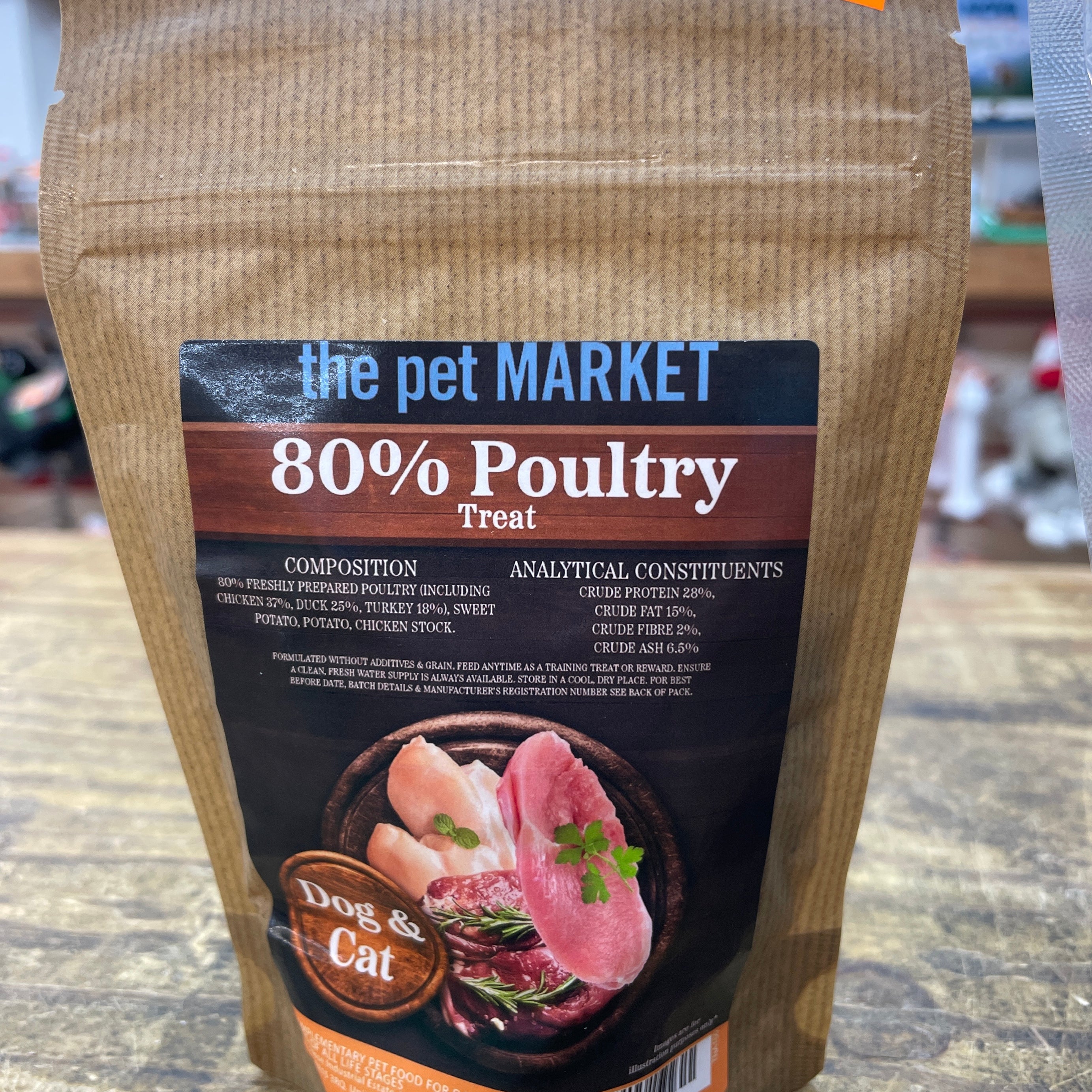 The Pet Market 80% Poultry Treat Dog & Cat the Pet MARKET